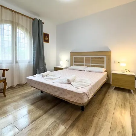 בית נופש Casa Privada Piscina A Pie De Playa Wifi Aire Barbacoa *